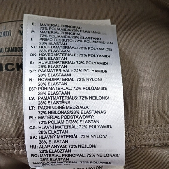 Reebok Gray Brown Speedwick Leggings High Waisted Medium - Picture 13 of 16